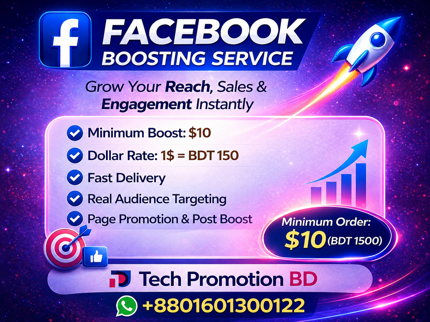 FaceBook Bost Service