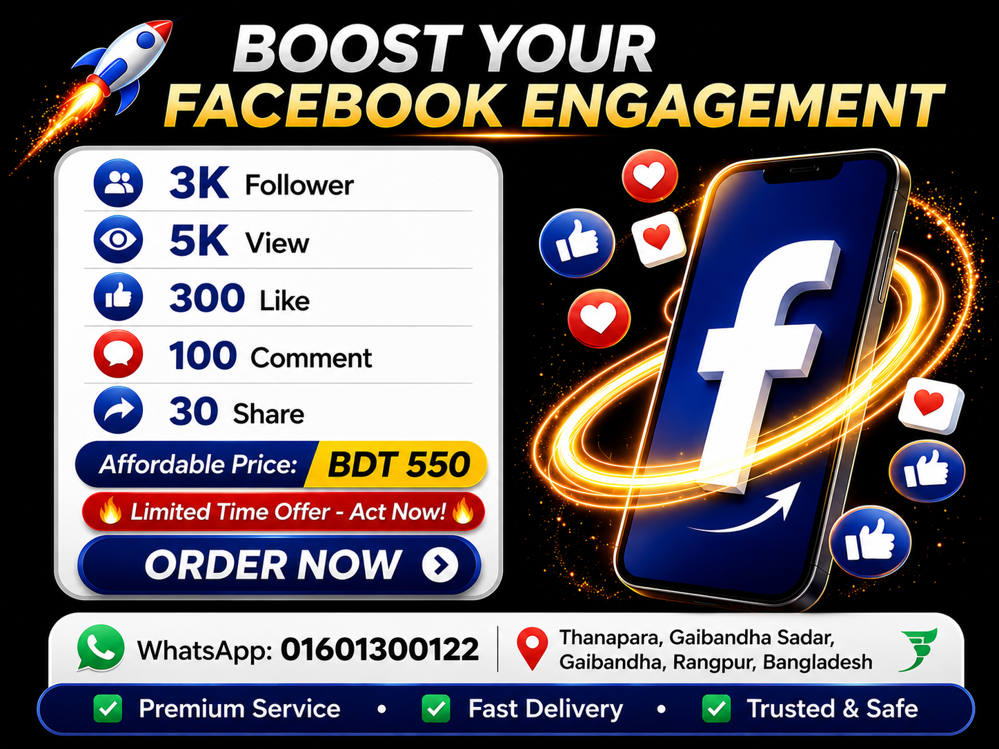 Facebook Engagement Growth