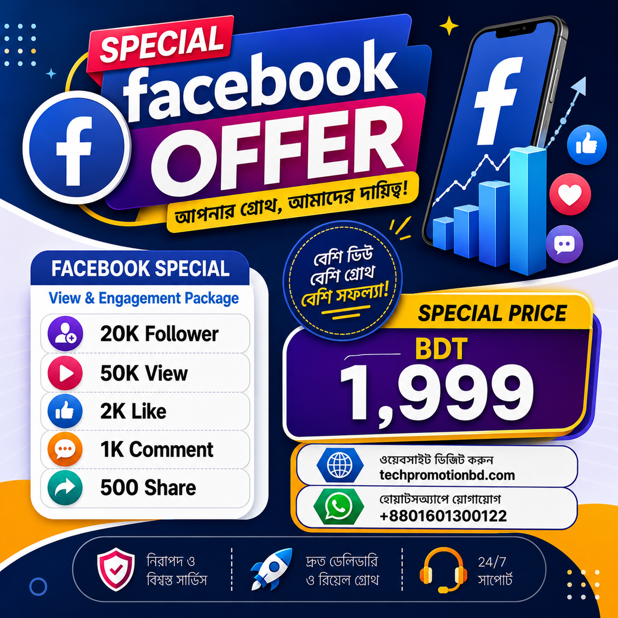 Facebook Special Combo