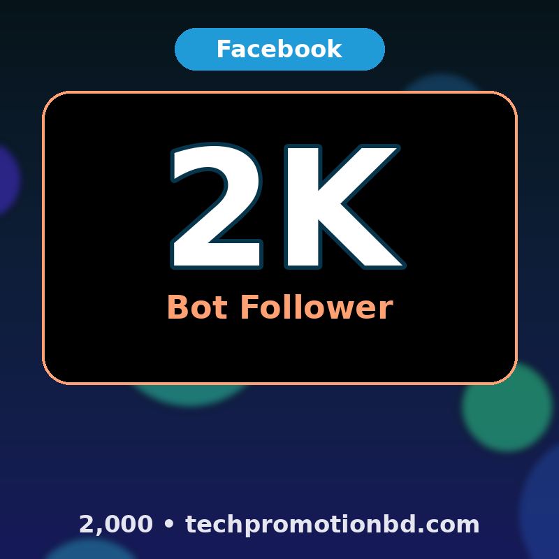 2,000 Bot Follower