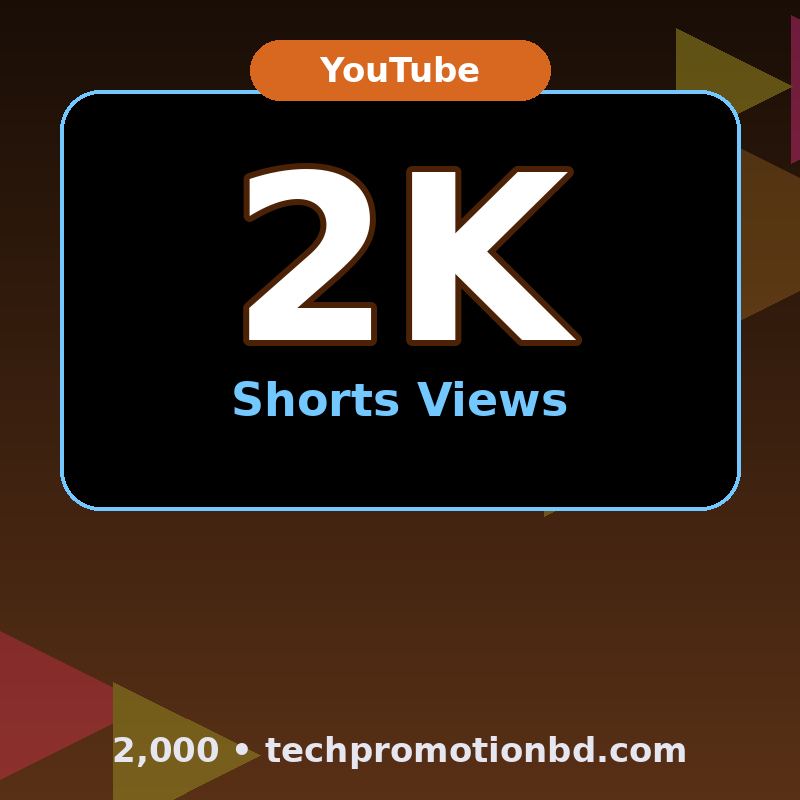 2,000 Shorts Views