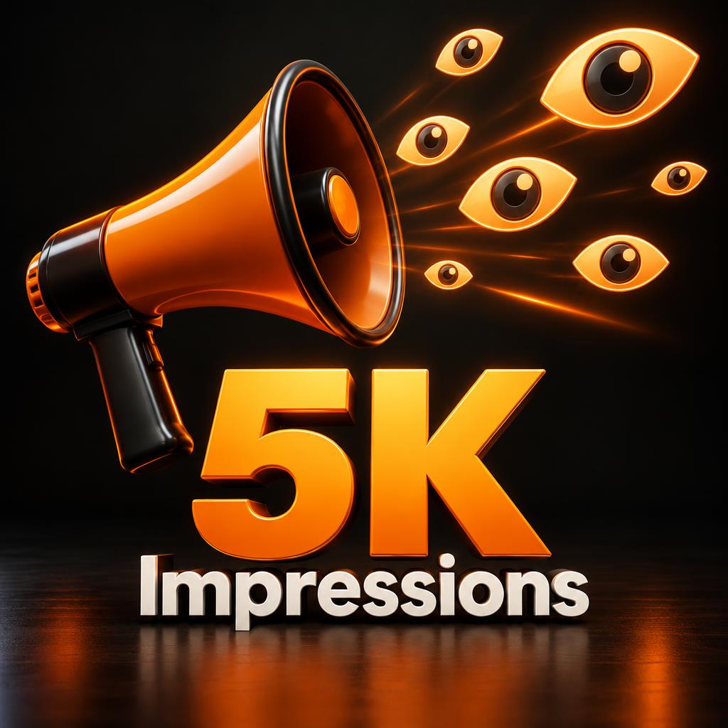 Maximise Number of Impressions — 5,000