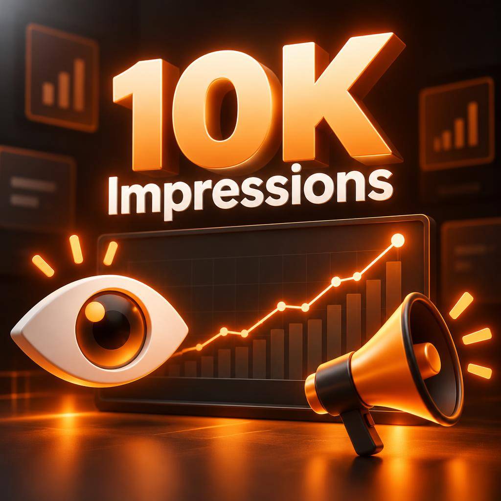 Maximise Number of Impressions — 10,000